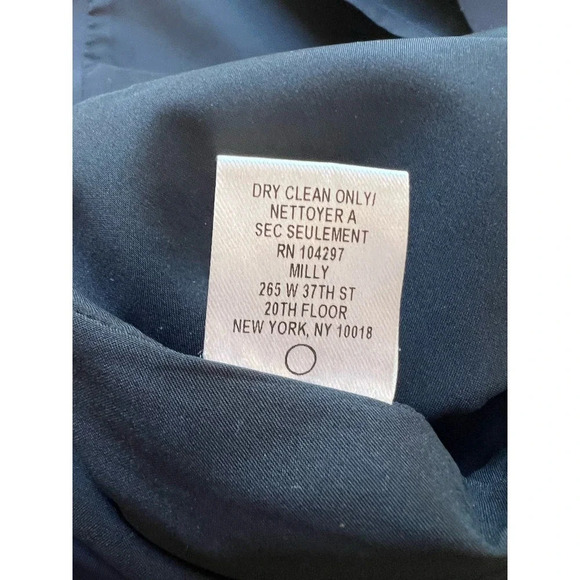 Milly Natalie Off-the-Shoulder Tech Stretch Cocktail Dress - Picture 7 of 7